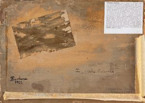 Ernesto Barbero : Bosco  - Asta Arte figurativa tra XIX e XX secolo - Associazione Nazionale - Case d'Asta italiane