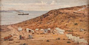 Angiolo Tommasi - Paesaggio argentino