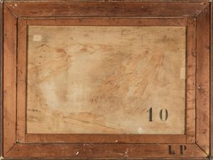 Giuseppe Caselli : Riposo sulla riviera ligure  - Asta Arte figurativa tra XIX e XX secolo - Associazione Nazionale - Case d'Asta italiane