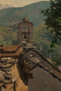 STEFANO BRUZZI : Campagna piacentina  - Asta Arte figurativa tra XIX e XX secolo - Associazione Nazionale - Case d'Asta italiane