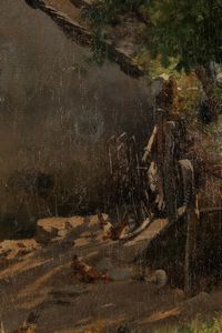 STEFANO BRUZZI : Campagna piacentina  - Asta Arte figurativa tra XIX e XX secolo - Associazione Nazionale - Case d'Asta italiane