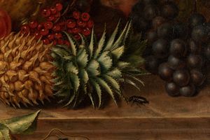 Augustine Vervloet : Natura morta di frutta  - Asta Arte figurativa tra XIX e XX secolo - Associazione Nazionale - Case d'Asta italiane