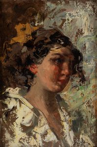 Salvatore Balsamo - Giovane popolana