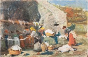 Giulio Pagliano - Le lavandaie