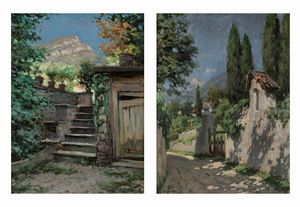 Ivan Karpoff - Campagna lombarda; Scorcio lombardo