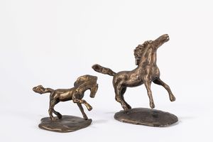 Tommaso Gismondi - Coppia di cavalli