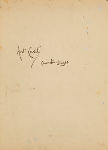 Antonio Curti : Ritratto di giovane donna con fazzoletto rosso  - Asta Arte figurativa tra XIX e XX secolo - Associazione Nazionale - Case d'Asta italiane