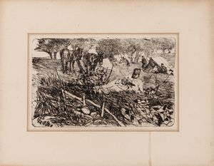 Giovanni Fattori - Lettera al campo