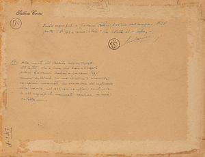 Giovanni Fattori : Lettera al campo  - Asta Arte figurativa tra XIX e XX secolo - Associazione Nazionale - Case d'Asta italiane