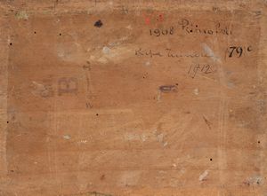 Pietro Adamo Rimoldi : Trittico del naviglio (Ripa Ticinese; La Martesana; Naviglio Pavese)  - Asta Arte figurativa tra XIX e XX secolo - Associazione Nazionale - Case d'Asta italiane