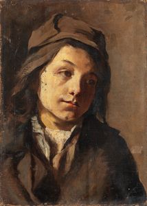 Scuola lombarda, secolo XIX - Giovane popolano