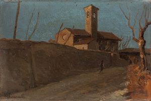 Vincenzo Ghirardelli - La chiesa di San Fermo a Bergamo
