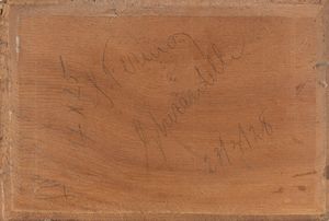 Vincenzo Ghirardelli : La chiesa di San Fermo a Bergamo  - Asta Arte figurativa tra XIX e XX secolo - Associazione Nazionale - Case d'Asta italiane