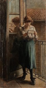 Scuola lombarda, secolo XIX - La lettera