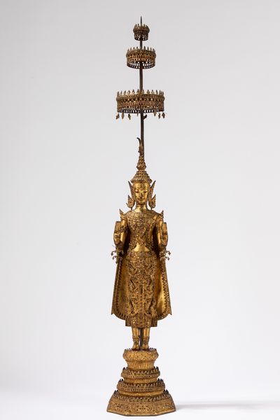 Buddha Rattanakosin in bronzo. Thailandia, fine secolo XIX  - Asta Incanti d'Asia / Arte del sud-est asiatico e Cina - Associazione Nazionale - Case d'Asta italiane