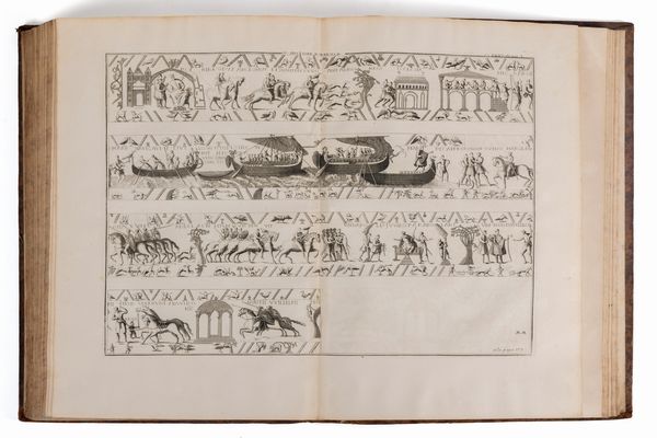 Bernard de Montfaucon : Les Monumens de la Monarchie Francoise  - Asta Libri, Autografi e Stampe - Associazione Nazionale - Case d'Asta italiane