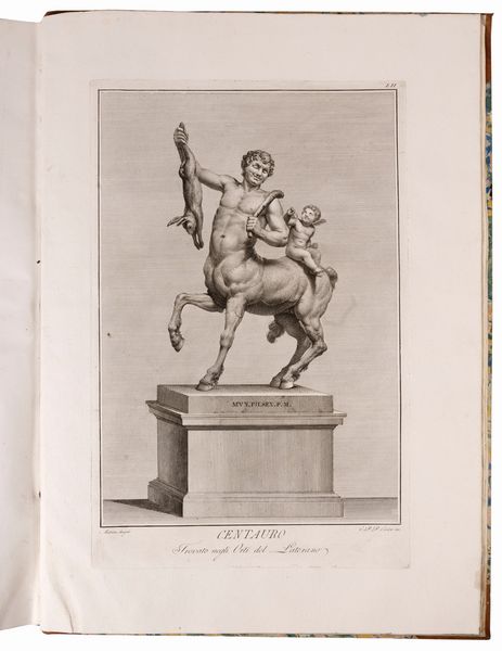 Ennio Quirino Visconti : Museo Pio Clementino  - Asta Libri, Autografi e Stampe - Associazione Nazionale - Case d'Asta italiane