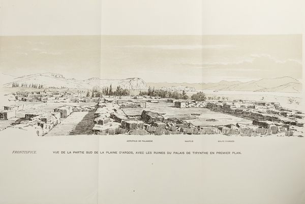 Henri Schliemann : Tirynthe. Le Palais préhistorique des rois de Tirynthe.  - Asta Libri, Autografi e Stampe - Associazione Nazionale - Case d'Asta italiane