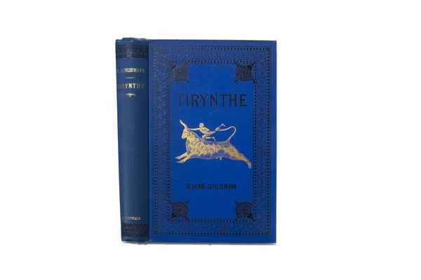 Henri Schliemann : Tirynthe. Le Palais préhistorique des rois de Tirynthe.  - Asta Libri, Autografi e Stampe - Associazione Nazionale - Case d'Asta italiane
