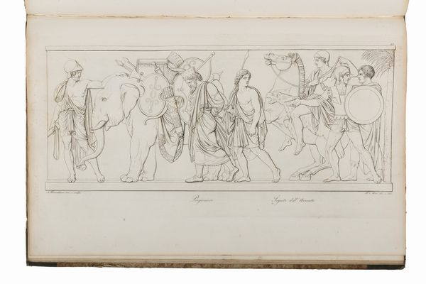Alberto Thorvaldsen : [Le statue e li bassirilievi inventati e scolpiti in marmo]  - Asta Libri, Autografi e Stampe - Associazione Nazionale - Case d'Asta italiane