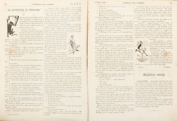 Collodi, Carlo : Il giornale per i bambini  - Asta Libri, Autografi e Stampe - Associazione Nazionale - Case d'Asta italiane