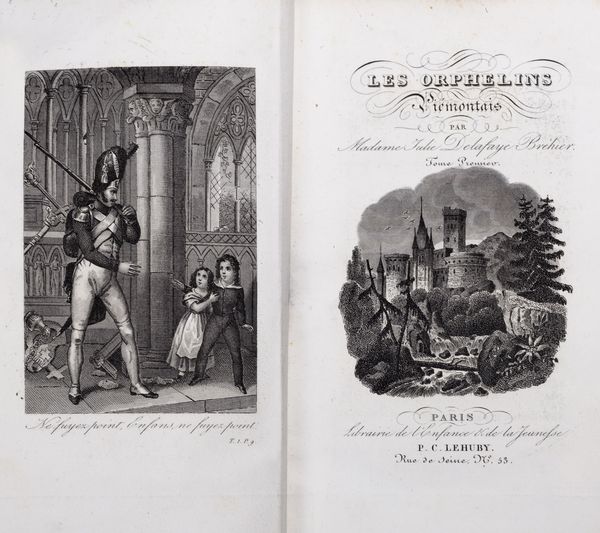 Les orphelins piemontais 2 voll  - Asta Libri, Autografi e Stampe - Associazione Nazionale - Case d'Asta italiane
