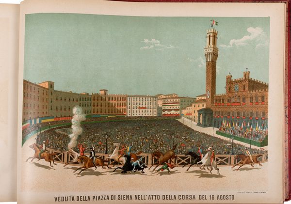 Storia e costumi delle Diciassette Contrade di Siena  - Asta Libri, Autografi e Stampe - Associazione Nazionale - Case d'Asta italiane