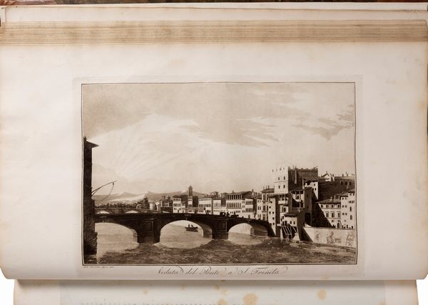 Francesco Fontani : Viaggio pittorico della Toscana  - Asta Libri, Autografi e Stampe - Associazione Nazionale - Case d'Asta italiane