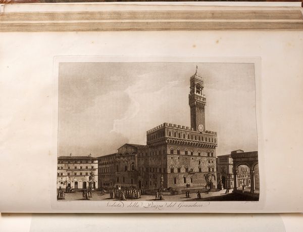 Francesco Fontani : Viaggio pittorico della Toscana  - Asta Libri, Autografi e Stampe - Associazione Nazionale - Case d'Asta italiane