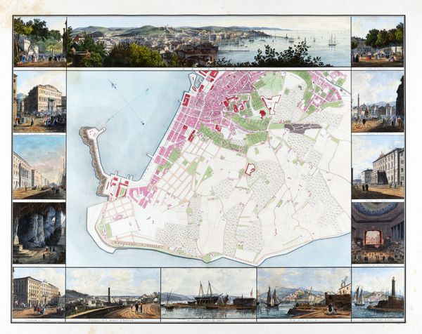 Nuova planta della città e porto franco di Trieste  - Asta Libri, Autografi e Stampe - Associazione Nazionale - Case d'Asta italiane