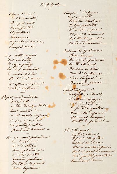 Miscellanea storica  - Asta Libri, Autografi e Stampe - Associazione Nazionale - Case d'Asta italiane