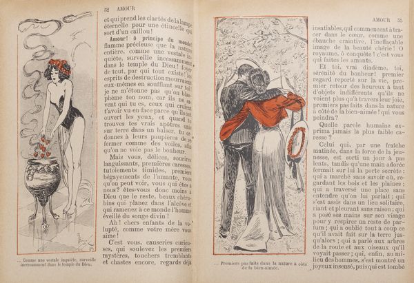 Georges Leonnec : Dictionnaire de l'Amour  - Asta Libri, Autografi e Stampe - Associazione Nazionale - Case d'Asta italiane