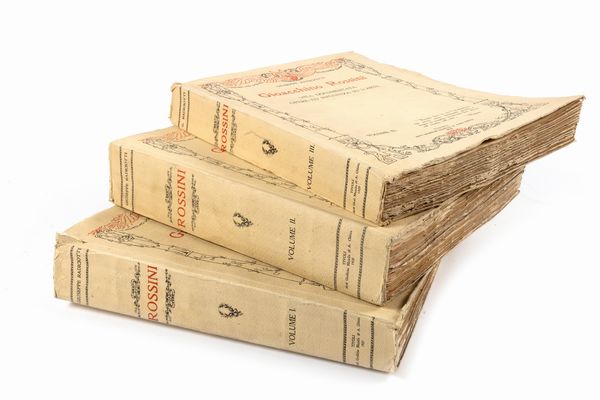GIUSEPPE RADICIOTTI : Gioacchino Rossini  - Asta Libri, Autografi e Stampe - Associazione Nazionale - Case d'Asta italiane