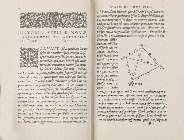 Tadeus Hajek : Dialexis de novae et prius incognitae stellae  - Asta Libri, Autografi e Stampe - Associazione Nazionale - Case d'Asta italiane