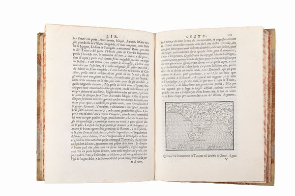 Claudio  Tolomei : De le lettere di m. Claudio Tolomei lib. sette.  - Asta Libri, Autografi e Stampe - Associazione Nazionale - Case d'Asta italiane