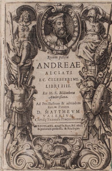 ANDREA ALCIATI : Rerum patriæ Andreae Alciati I.C. celeberrimi  - Asta Libri, Autografi e Stampe - Associazione Nazionale - Case d'Asta italiane
