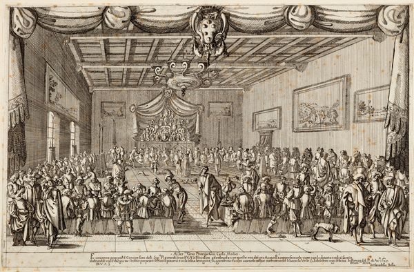 Stefano Della Bella : Il banchetto dei Piacevoli  - Asta Libri, Autografi e Stampe - Associazione Nazionale - Case d'Asta italiane