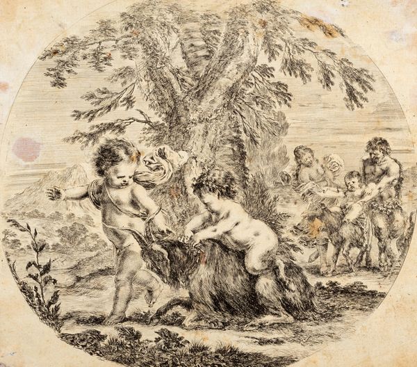 Stefano Della Bella : Il banchetto dei Piacevoli  - Asta Libri, Autografi e Stampe - Associazione Nazionale - Case d'Asta italiane