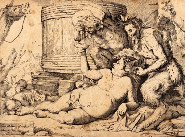 Jusepe Ribera : La penitenza di San Pietro  - Asta Libri, Autografi e Stampe - Associazione Nazionale - Case d'Asta italiane