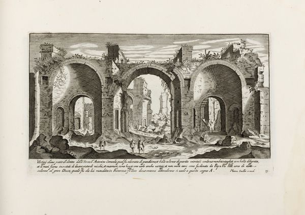Marco Sadeler : Vestigi delle antichità di Roma Tivoli Pozzuolo et altri luochi come si ritrovavano nel sec XV  - Asta Libri, Autografi e Stampe - Associazione Nazionale - Case d'Asta italiane