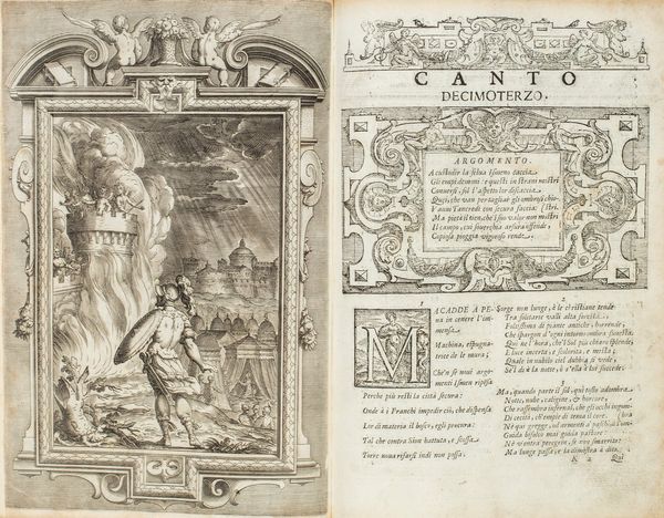 Tasso, Torquato : La Gerusalemme Liberata. Con le Annotazioni di Scipion Gentili, e di Giulio Gustavini, et li argomenti di Oratio Ariosti  - Asta Libri, Autografi e Stampe - Associazione Nazionale - Case d'Asta italiane
