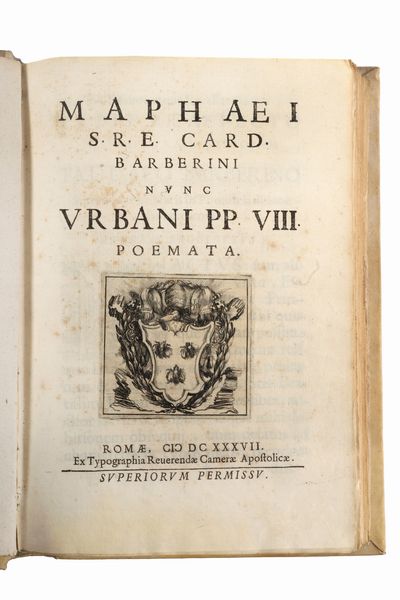 Urbano VIII : Poemata  - Asta Libri, Autografi e Stampe - Associazione Nazionale - Case d'Asta italiane