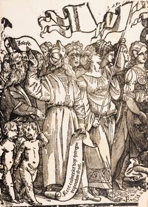 Tiziano Vecellio - Corteo processionale con Trionfo di Cristo