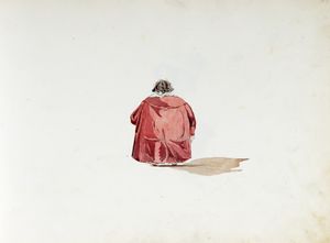 Album di disegni di scuola francese  - Asta Libri, Autografi e Stampe - Associazione Nazionale - Case d'Asta italiane