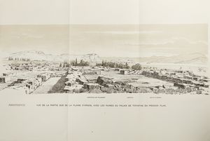 Henri Schliemann : Tirynthe. Le Palais préhistorique des rois de Tirynthe.  - Asta Libri, Autografi e Stampe - Associazione Nazionale - Case d'Asta italiane