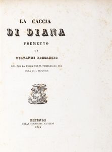 Boccaccio, Giovanni - La caccia di Diana. Poemetto