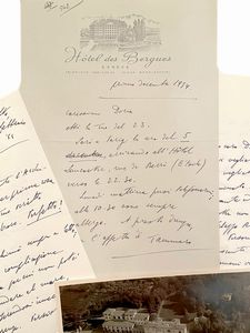 Gino [Biagio] Doria : Archivio personale  - Asta Libri, Autografi e Stampe - Associazione Nazionale - Case d'Asta italiane