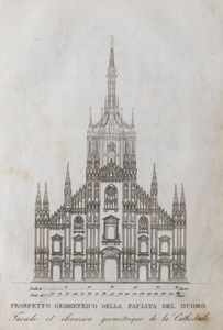 Duomo di Milano - Artaria, Ferdinando - Nuova descrizione del Duomo di Milano