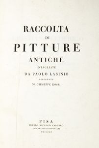 GIOVANNI PAOLO LASINIO : Raccolta di pitture antiche  - Asta Libri, Autografi e Stampe - Associazione Nazionale - Case d'Asta italiane