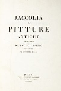 GIOVANNI PAOLO LASINIO - Raccolta di pitture antiche